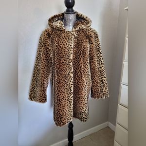 Dennis Basso faux fur coat